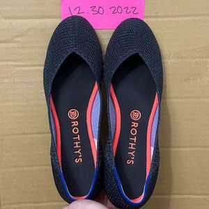 Rothy’s Metallic Lattice Sz 10